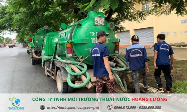 hút hầm cầu khách sạn