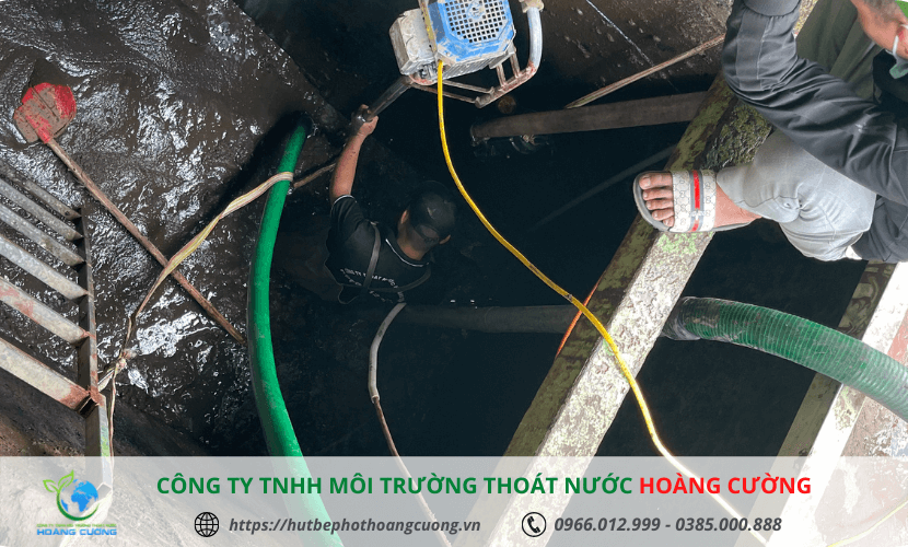 đơn vị hút hầm cầu Hoàng Cường