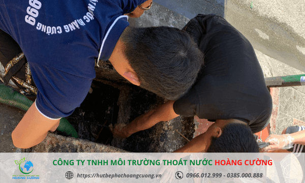 dịch vụ hút bể phốt tại Thuận Thành của Hoàng Cường