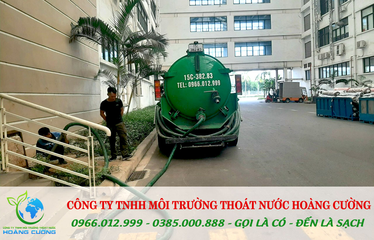 hút bể phốt nam đồng