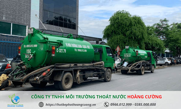 Dịch vụ hút bể phốt tại Giao Thủy Nam Định của Hoàng Cường