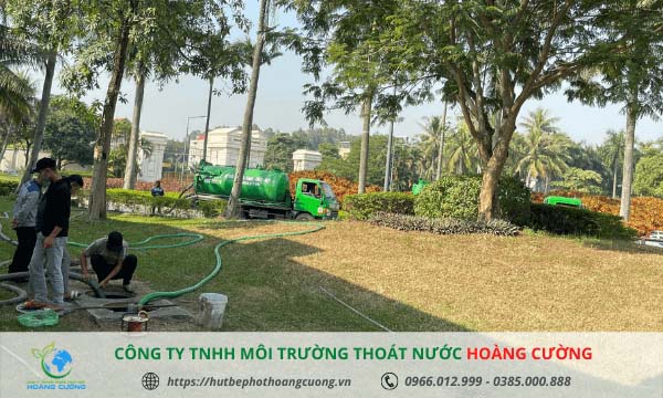 Dịch vụ hút bể phốt ở Quảng Yên của Hoàng Cường