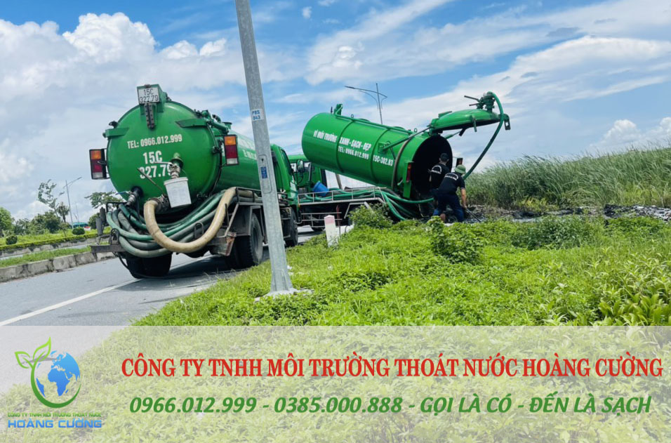 hút bể phốt tại thái thụy giá rẻ