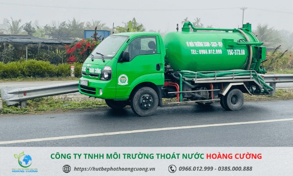 Công ty hút bể phốt tại Vụ Bản Nam Định - Hoàng Cường