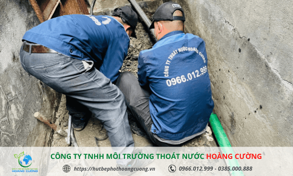 Dịch vụ hút hầm cầu Tân Phú Đông Tiền Giang của Hoàng Cường