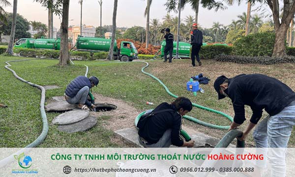 Công ty hút hầm cầu huyện Thủ Thừa Long An - Hoàng Cường