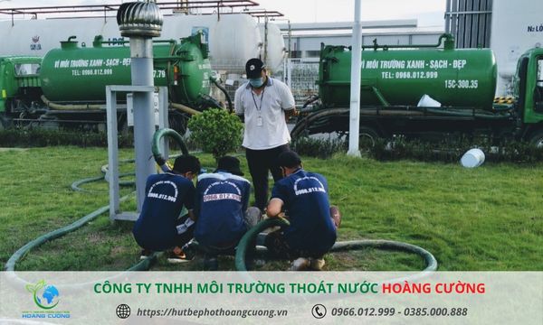 Dịch vụ hút hầm cầu tại huyện củ chi của Hoàng Cường luôn sẵn sàng phục vụ khách hàng
