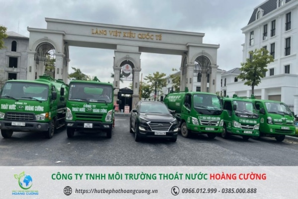 Hệ thống xe bồn hỗ trợ xử lý thông cống nghẹt quận Tân Phú
