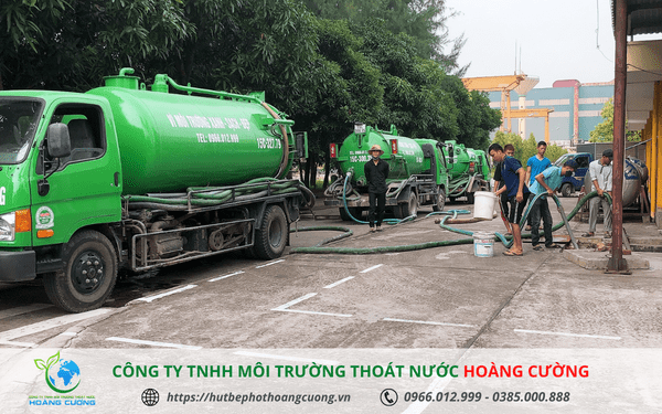 thông cống nghẹt huyện Cần Giuộc - Long An