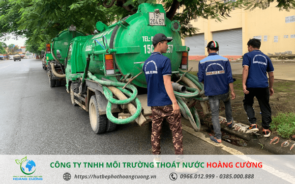 Thông cống nghẹt huyện Tân Phú - Hút bể phốt Hoàng Cường