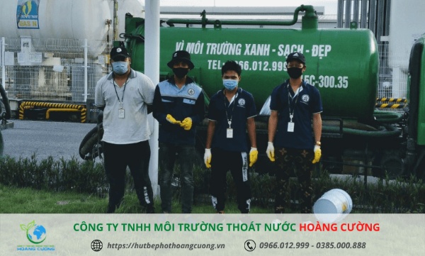 dịch vụ hút bể phốt huyện Thuận Thành của Hoàng Cường