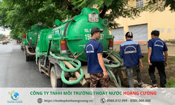 dịch vụ hút bể phốt Thuận Thành Bắc Ninh của Hoàng Cường