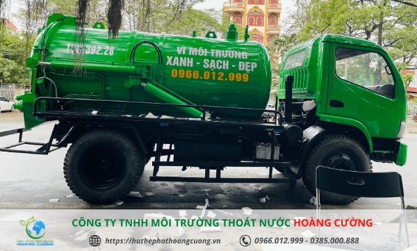 dịch vụ hút bể phốt Tiên Du Bắc Ninh của Hoàng Cường