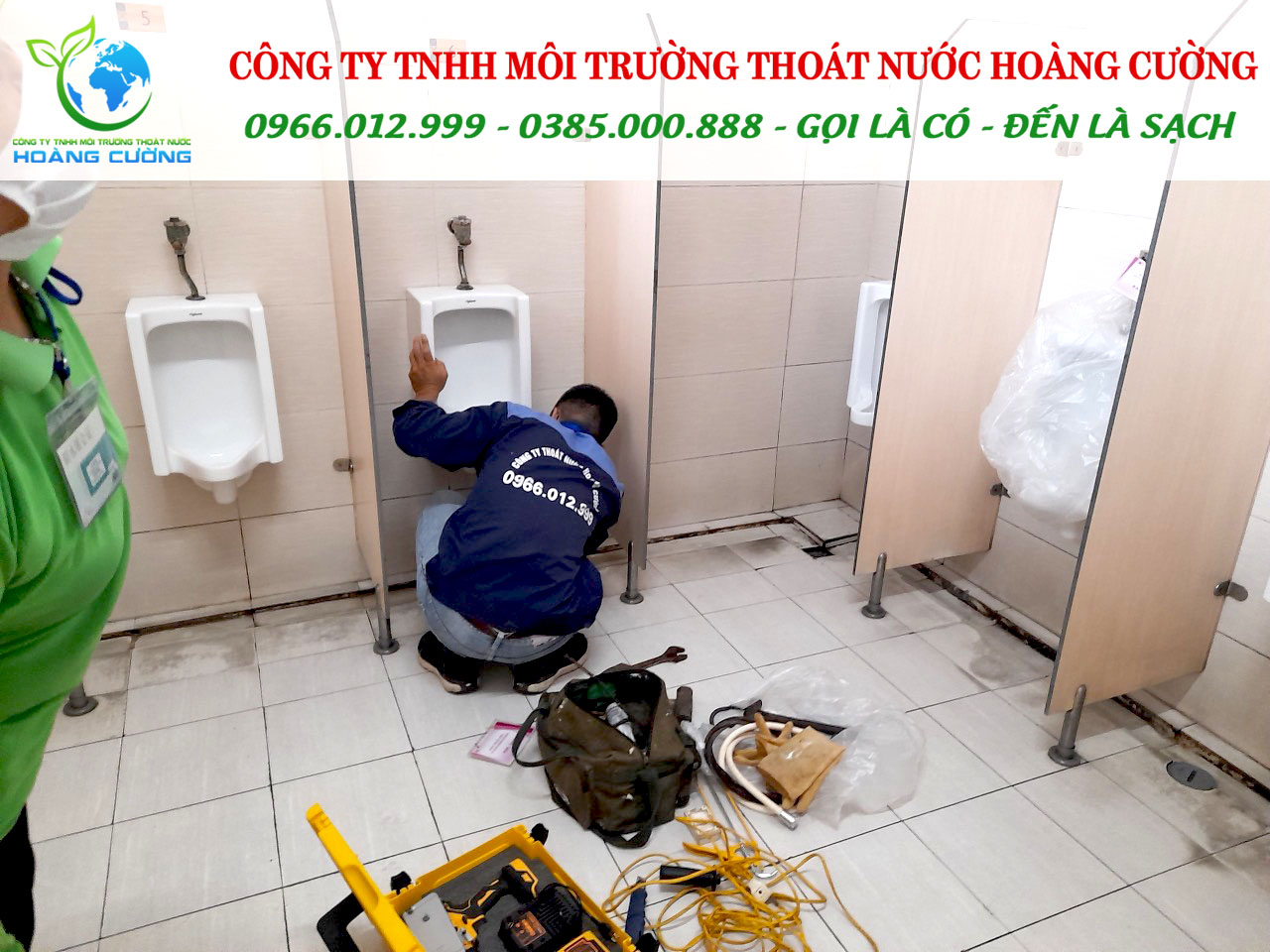 Thông cống nghẹt huyện Tri Tôn chuyên nghiệp, không đục phá