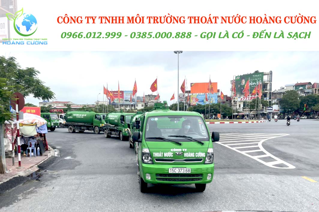 Dịch vụ thông tắc cống huyện Kiến Thụy cam kết sạch 99,99%, bảo hành 24 tháng 