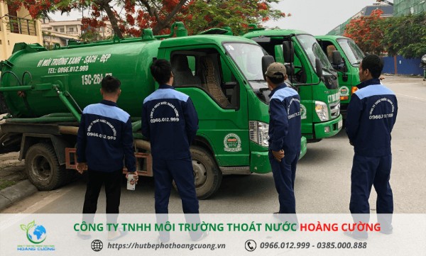 Hút bể phốt tại Cẩm Phả - Quảng Ninh giá rẻ, bảo hành 5 năm 