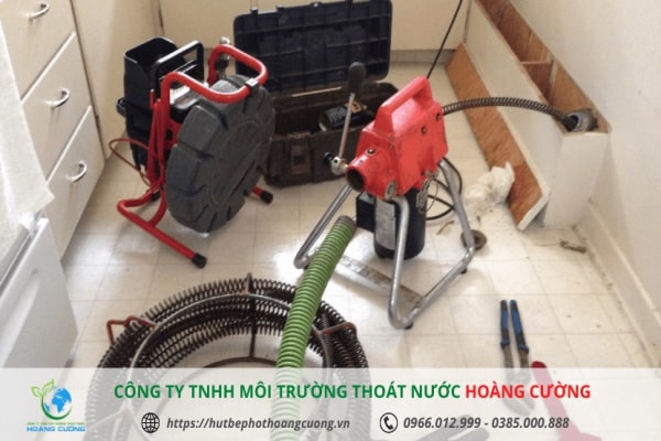 Dịch vụ thông cống nghẹt Củ Chi giá rẻ, đáng tin cậy