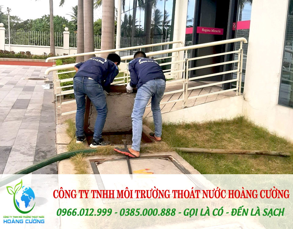 Thông tắc cống tại Bình Xuyên không đục phá, phục vụ 24/7