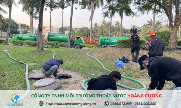 Dịch vụ thông tắc cống tại Vĩnh Phúc – Uy tín, chuyên nghiệp