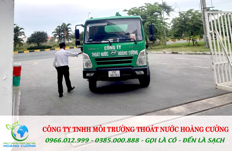 Hút hầm cầu huyện Thăng Bình bằng xe chuyên dụng, không đục phá