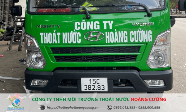 Hút bể phốt huyện Hoành Bồ - Quảng Ninh chỉ 150k, Bảo hành 5 năm