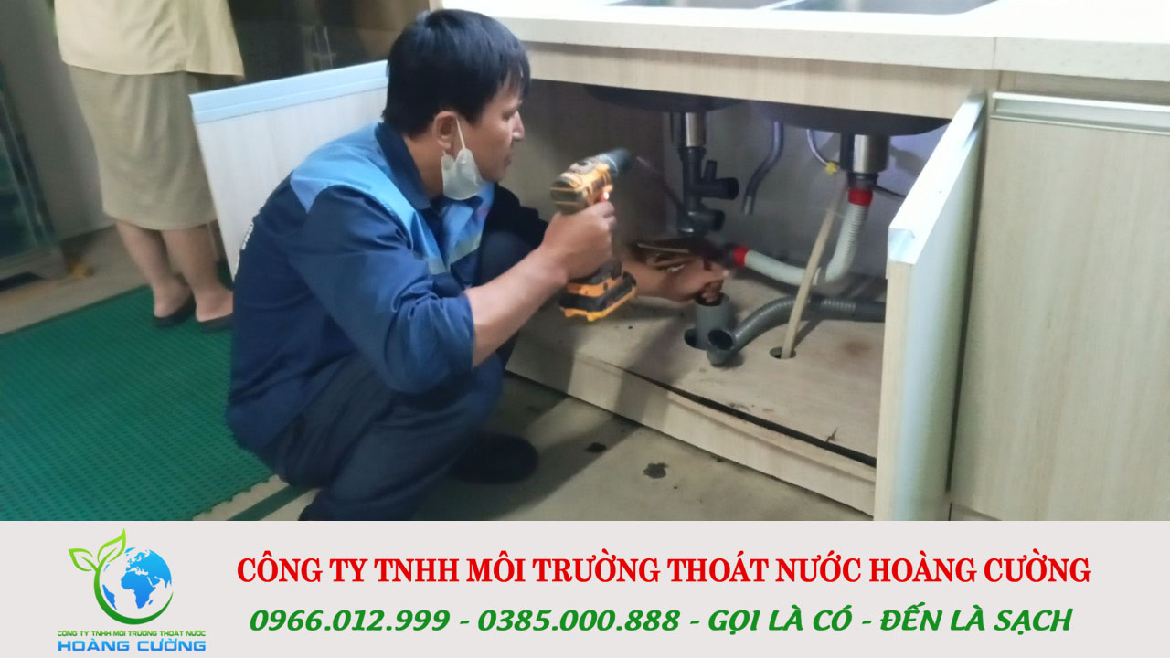 Thông cống nghẹt tại Vĩnh Thạnh không đục phá, bảo hành 9 năm