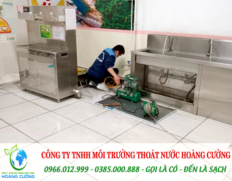 Thông cống nghẹt huyện Tam Bình, giá chỉ từ 180k, phục vụ 24/7